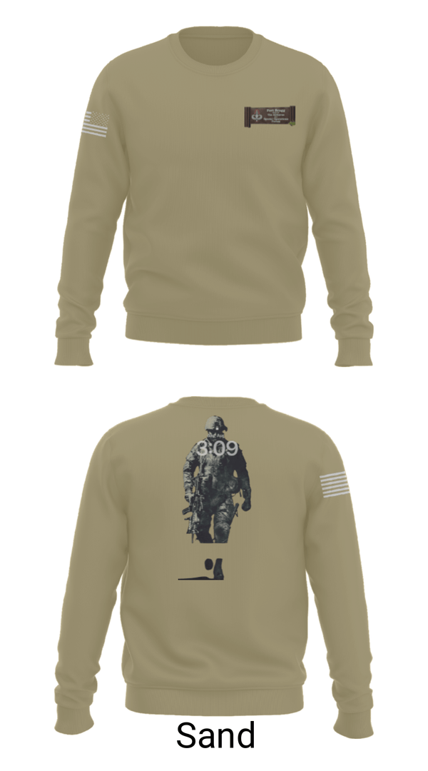 Crew Neck Sweatshirt, , Army, Teamtime, Team time, sublimation, custom sports apparel, team uniforms, spirit wear, spiritwear, sports uniforms, custom shirts, team store, custom team store, fundraiser sports, apparel fundraiser