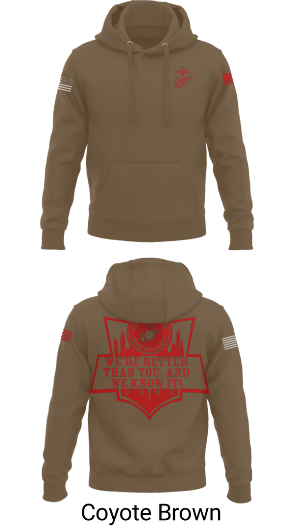 Hoodie, RSS EMPIRE STATE, Marines, Teamtime, Team time, sublimation, custom sports apparel, team uniforms, spirit wear, spiritwear, sports uniforms, custom shirts, team store, custom team store, fundraiser sports, apparel fundraiser