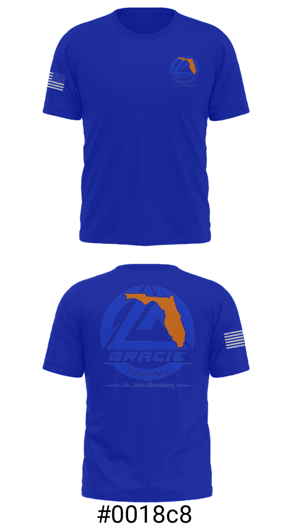 Short Sleeve Performance Shirt, Gracie Fishhawk, Wrestling, Teamtime, Team time, sublimation, custom sports apparel, team uniforms, spirit wear, spiritwear, sports uniforms, custom shirts, team store, custom team store, fundraiser sports, apparel fundraiser