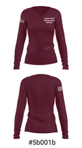 Eagle View Elementary School 52180619 Women's Long Sleeve V-neck Shirt - 20