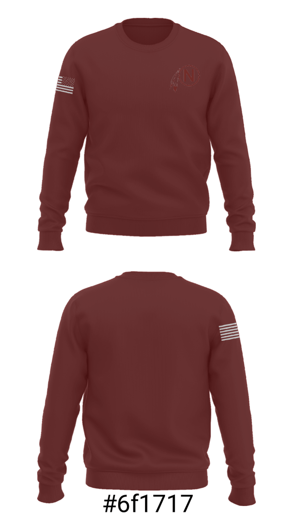Crew Neck Sweatshirt, Northside High School Cross Country, Cross Country, Teamtime, Team time, sublimation, custom sports apparel, team uniforms, spirit wear, spiritwear, sports uniforms, custom shirts, team store, custom team store, fundraiser sports, apparel fundraiser