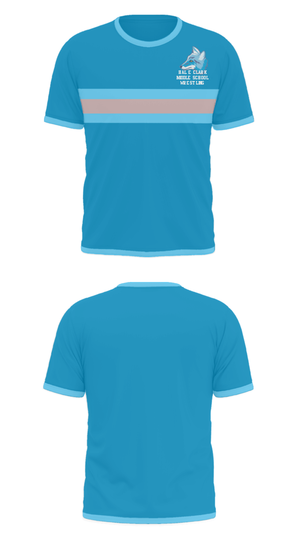 Short Sleeve Performance Shirt, Hal E Clark Middle School Wrestling, Wrestling, Teamtime, Team time, sublimation, custom sports apparel, team uniforms, spirit wear, spiritwear, sports uniforms, custom shirts, team store, custom team store, fundraiser sports, apparel fundraiser