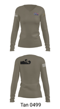 QRFup.org 47459873 Women's Long Sleeve V-neck Shirt - 39