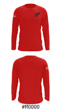 North Medford High School Bowling 87225062 Long Sleeve Performance Shirt - 18