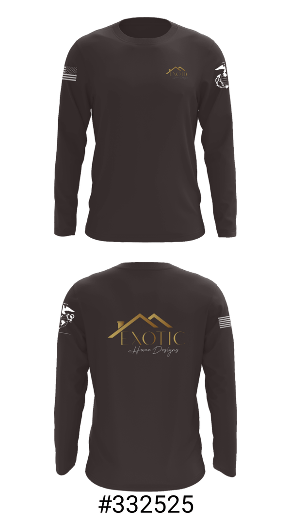 Long Sleeve Performance Shirt, Exotic home designs, , Teamtime, Team time, sublimation, custom sports apparel, team uniforms, spirit wear, spiritwear, sports uniforms, custom shirts, team store, custom team store, fundraiser sports, apparel fundraiser