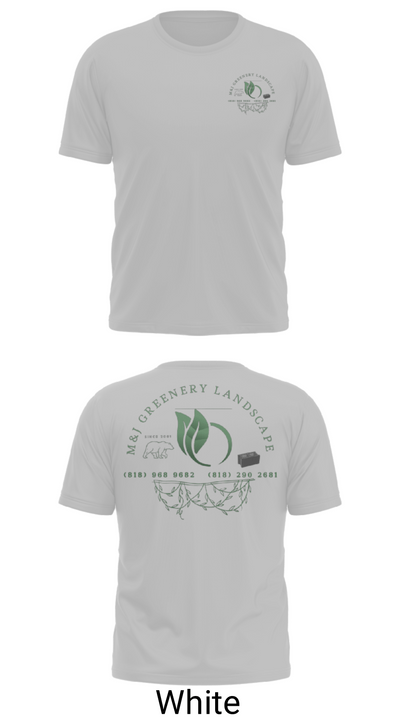 M&J GREENERY LANDSCAPE 54275960 Short Sleeve Performance Shirt - 5