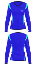 The Watering Hole at FFHQ 90730198 Women's Long Sleeve V-neck Shirt - 30