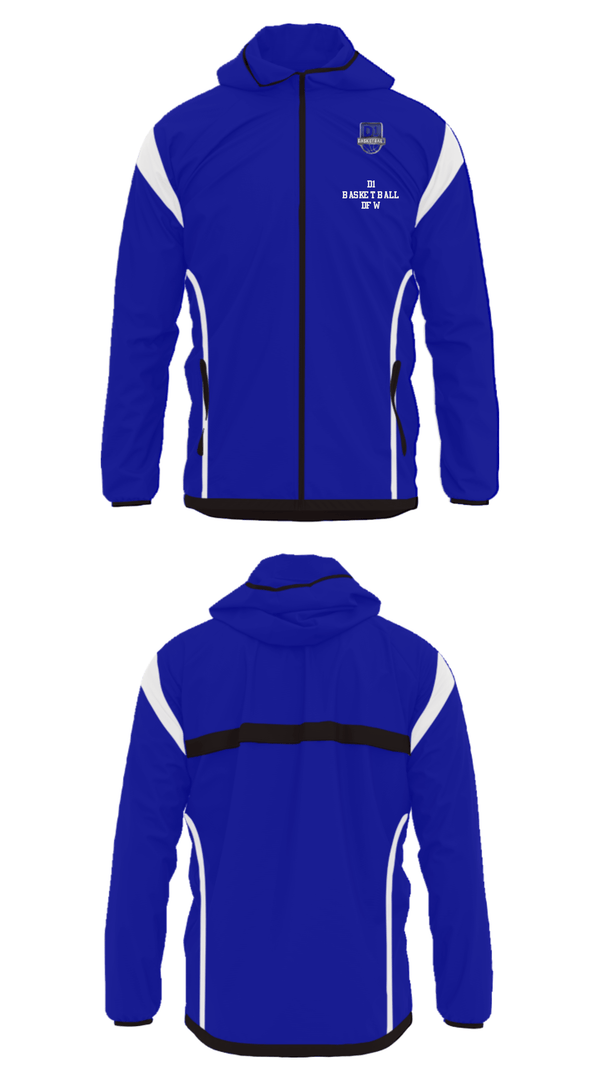 Windbreaker, D1 Basketball DFW, Men's Basketball, Teamtime, Team time, sublimation, custom sports apparel, team uniforms, spirit wear, spiritwear, sports uniforms, custom shirts, team store, custom team store, fundraiser sports, apparel fundraiser