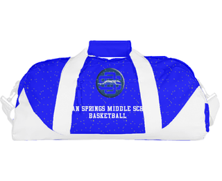 Duffle Bag, Ocean Springs Middle School Basketball, Women's Basketball, Teamtime, Team time, sublimation, custom sports apparel, team uniforms, spirit wear, spiritwear, sports uniforms, custom shirts, team store, custom team store, fundraiser sports, apparel fundraiser