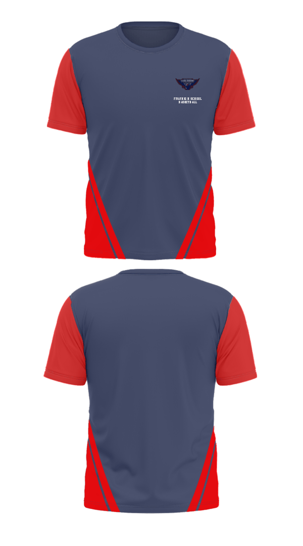 Short Sleeve Performance Shirt, Fivay High School Basketball, Men's Basketball, Teamtime, Team time, sublimation, custom sports apparel, team uniforms, spirit wear, spiritwear, sports uniforms, custom shirts, team store, custom team store, fundraiser sports, apparel fundraiser
