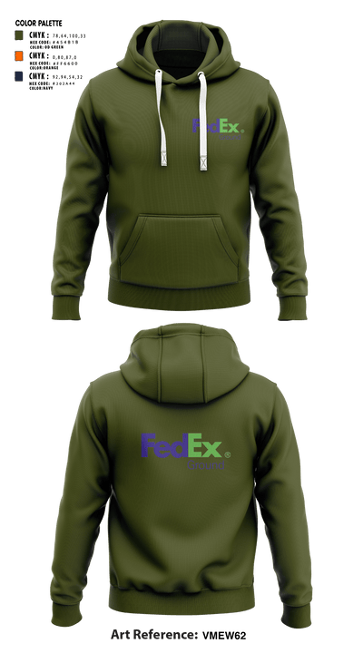 FedEx GroundFedEx Ground 78243817 Hoodie - 3