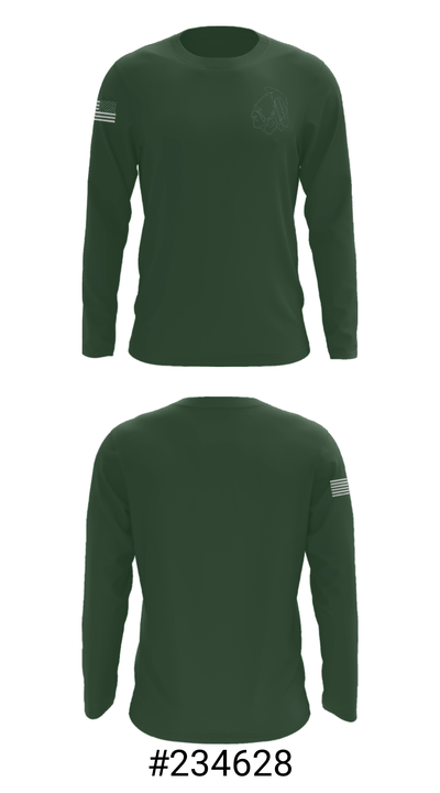 Dartmouth High School 73517919 Long Sleeve Performance Shirt - 18