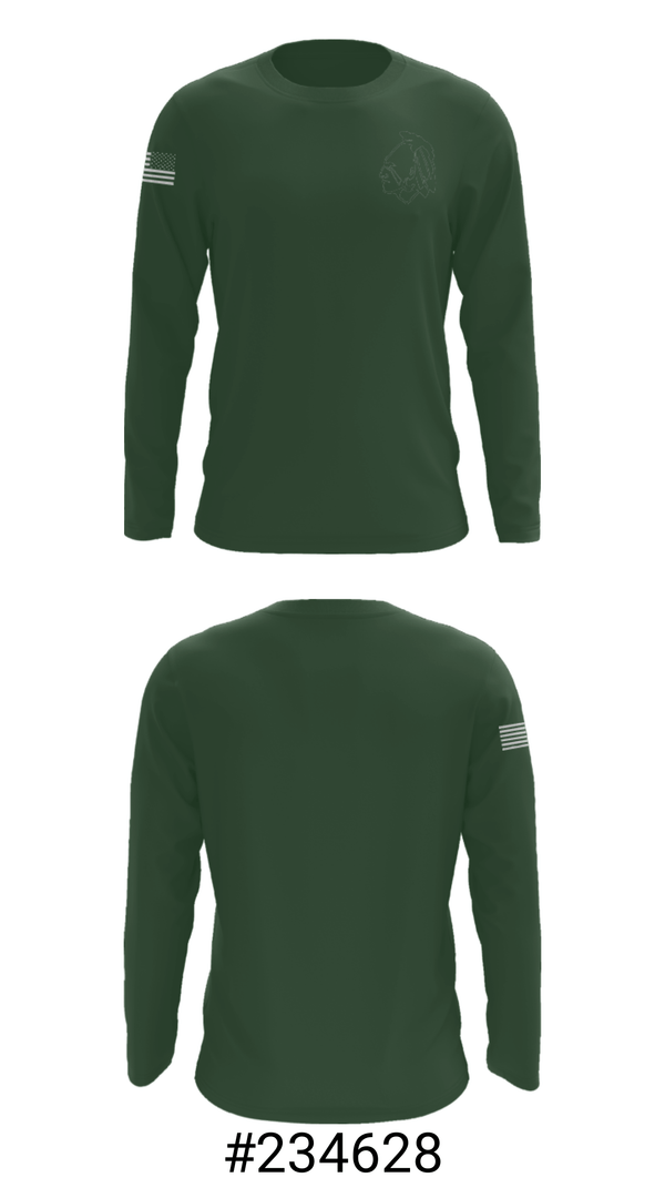 Long Sleeve Performance Shirt, Dartmouth High School, Spirit Store, Teamtime, Team time, sublimation, custom sports apparel, team uniforms, spirit wear, spiritwear, sports uniforms, custom shirts, team store, custom team store, fundraiser sports, apparel fundraiser