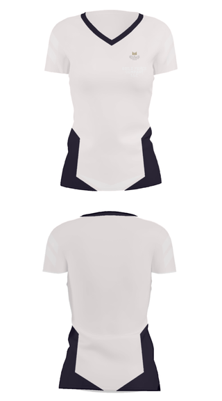 Women's Short Sleeve Vneck Shirt, Guild fence company LLC, , Teamtime, Team time, sublimation, custom sports apparel, team uniforms, spirit wear, spiritwear, sports uniforms, custom shirts, team store, custom team store, fundraiser sports, apparel fundraiser
