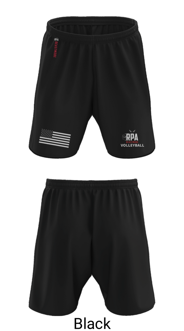 Athletic Shorts With Pockets, RISE, Women's Volleyball, Teamtime, Team time, sublimation, custom sports apparel, team uniforms, spirit wear, spiritwear, sports uniforms, custom shirts, team store, custom team store, fundraiser sports, apparel fundraiser