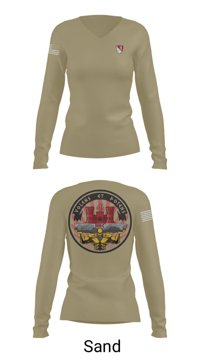VanGaurds 56010814 Women's Long Sleeve V-neck Shirt - 47