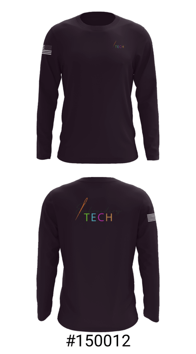 Embroidery Tech 30596035 Long Sleeve Performance Shirt - 18