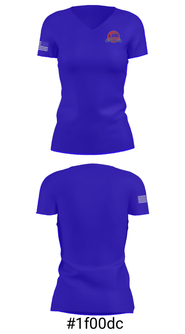 Women's Short Sleeve Vneck Shirt, Lil Dribblers Basketball, Men's Basketball, Teamtime, Team time, sublimation, custom sports apparel, team uniforms, spirit wear, spiritwear, sports uniforms, custom shirts, team store, custom team store, fundraiser sports, apparel fundraiser