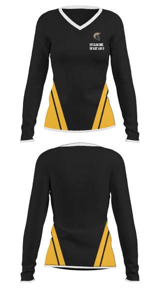 Women's Long Sleeve Vneck Shirt, Sycamore wrestling team, Wrestling, Teamtime, Team time, sublimation, custom sports apparel, team uniforms, spirit wear, spiritwear, sports uniforms, custom shirts, team store, custom team store, fundraiser sports, apparel fundraiser