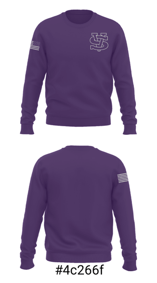 Crew Neck Sweatshirt, Swan Valley High School Ice Hockey, Ice Hockey, Teamtime, Team time, sublimation, custom sports apparel, team uniforms, spirit wear, spiritwear, sports uniforms, custom shirts, team store, custom team store, fundraiser sports, apparel fundraiser