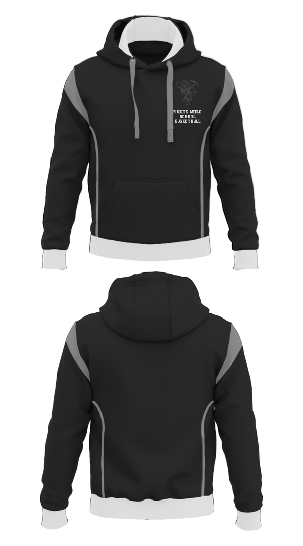Hoodie, Bauxite Middle School Basketball, Men's Basketball, Teamtime, Team time, sublimation, custom sports apparel, team uniforms, spirit wear, spiritwear, sports uniforms, custom shirts, team store, custom team store, fundraiser sports, apparel fundraiser