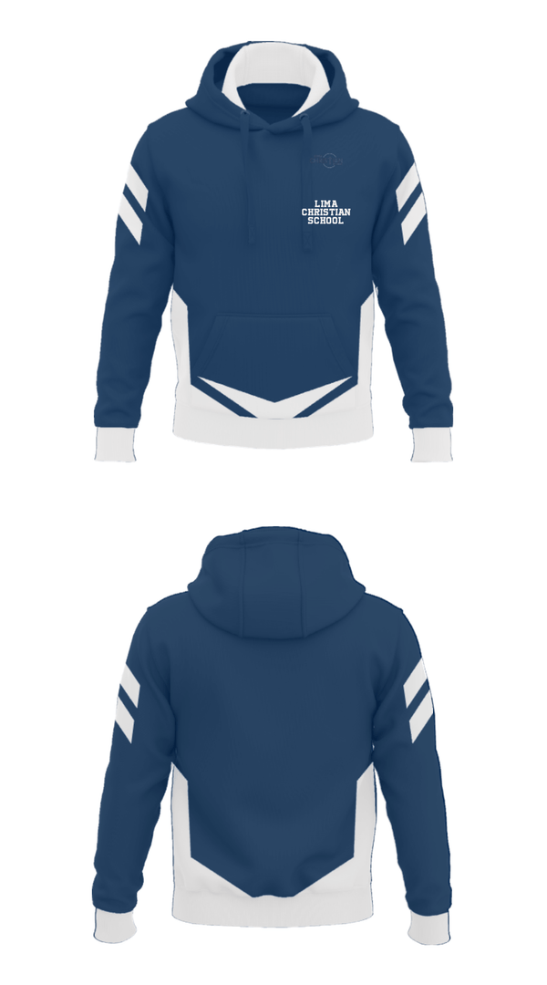 Hoodie, Lima Christian School, Spirit Store, Teamtime, Team time, sublimation, custom sports apparel, team uniforms, spirit wear, spiritwear, sports uniforms, custom shirts, team store, custom team store, fundraiser sports, apparel fundraiser