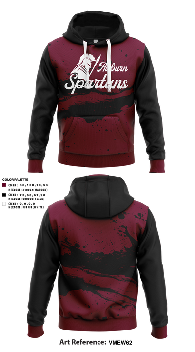 Auburn Spartans 93262128 Hoodie - 2