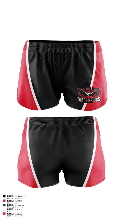 Carolina Track Hawks Track Shorts - 4