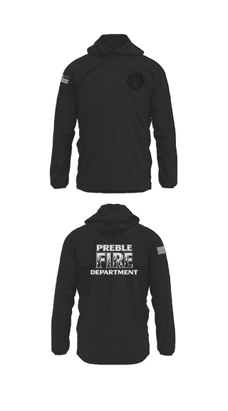 Windbreaker, Preble Fire and Rescue, Fire Department, Teamtime, Team time, sublimation, custom sports apparel, team uniforms, spirit wear, spiritwear, sports uniforms, custom shirts, team store, custom team store, fundraiser sports, apparel fundraiser