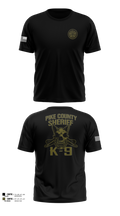 Pike County Sheriff’s Department 45157543 Old School Cotton Feel Shirt - 105