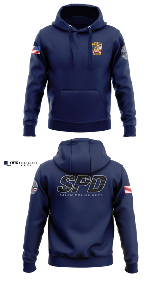 Hoodie, Salem Police Department, Police, Teamtime, Team time, sublimation, custom sports apparel, team uniforms, spirit wear, spiritwear, sports uniforms, custom shirts, team store, custom team store, fundraiser sports, apparel fundraiser