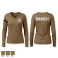 559 L-MDS 70960594 Women's Long Sleeve V-neck Shirt - 1