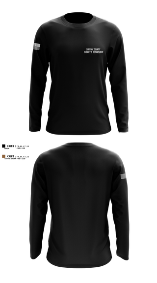 Long Sleeve Performance Shirt, Suffolk County Sheriff’s Department, , Teamtime, Team time, sublimation, custom sports apparel, team uniforms, spirit wear, spiritwear, sports uniforms, custom shirts, team store, custom team store, fundraiser sports, apparel fundraiser