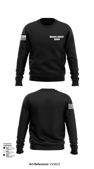 Crew Neck Sweatshirt, MacDill Chiefs' Group, , Teamtime, Team time, sublimation, custom sports apparel, team uniforms, spirit wear, spiritwear, sports uniforms, custom shirts, team store, custom team store, fundraiser sports, apparel fundraiser