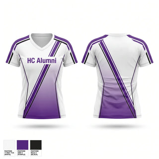 Womens Short Sleeve Vneck Shirt, HC Alumni, Cross Country, Teamtime, Team time, sublimation, custom sports apparel, team uniforms, spirit wear, spiritwear, sports uniforms, custom shirts, team store, custom team store, fundraiser sports, apparel fundraiser