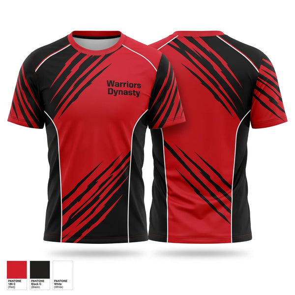 Short Sleeve Performance Shirt, Warriors Dynasty, , Teamtime, Team time, sublimation, custom sports apparel, team uniforms, spirit wear, spiritwear, sports uniforms, custom shirts, team store, custom team store, fundraiser sports, apparel fundraiser