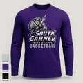 South Garner High School Basketball Long Sleeve Performance Shirt 21