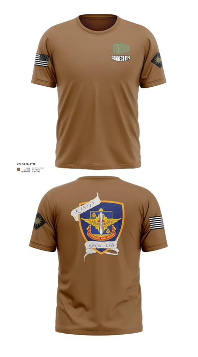 640th ASB Bravo Company 67727556 Short Sleeve Performance Shirt - 21