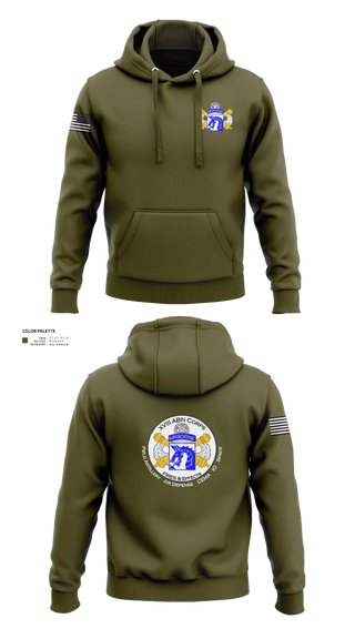 Hoodie, XVIII Airborne Corps G34 FIRES, Army, Teamtime, Team time, sublimation, custom sports apparel, team uniforms, spirit wear, spiritwear, sports uniforms, custom shirts, team store, custom team store, fundraiser sports, apparel fundraiser