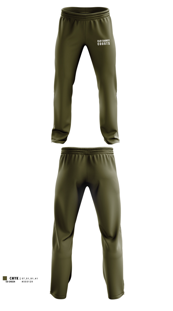 Sweatpants, Clay County Courts, Police, Teamtime, Team time, sublimation, custom sports apparel, team uniforms, spirit wear, spiritwear, sports uniforms, custom shirts, team store, custom team store, fundraiser sports, apparel fundraiser