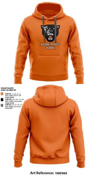 Hoodie, Second Street School, Spirit Store, Teamtime, Team time, sublimation, custom sports apparel, team uniforms, spirit wear, spiritwear, sports uniforms, custom shirts, team store, custom team store, fundraiser sports, apparel fundraiser