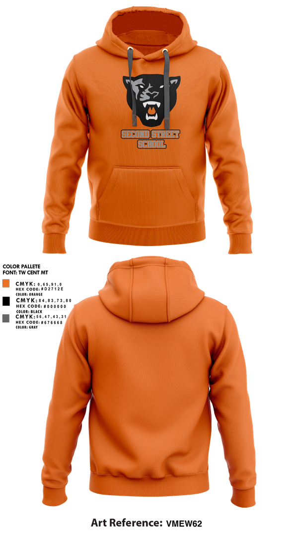 Hoodie, Second Street School, Spirit Store, Teamtime, Team time, sublimation, custom sports apparel, team uniforms, spirit wear, spiritwear, sports uniforms, custom shirts, team store, custom team store, fundraiser sports, apparel fundraiser