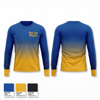 Nor Cal Royals 12715273 Long Sleeve Performance Shirt 1