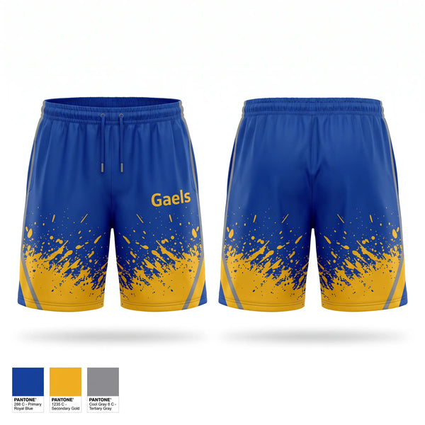 Athletic Shorts With Pockets, Gaels, Men's Soccer, Teamtime, Team time, sublimation, custom sports apparel, team uniforms, spirit wear, spiritwear, sports uniforms, custom shirts, team store, custom team store, fundraiser sports, apparel fundraiser