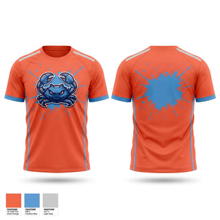 Short Sleeve Performance Shirt, Back bay blue crabs, Baseball, Teamtime, Team time, sublimation, custom sports apparel, team uniforms, spirit wear, spiritwear, sports uniforms, custom shirts, team store, custom team store, fundraiser sports, apparel fundraiser