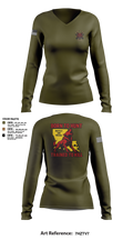 239th Military Police Company 88748658 Women's Long Sleeve V-neck Shirt - 1