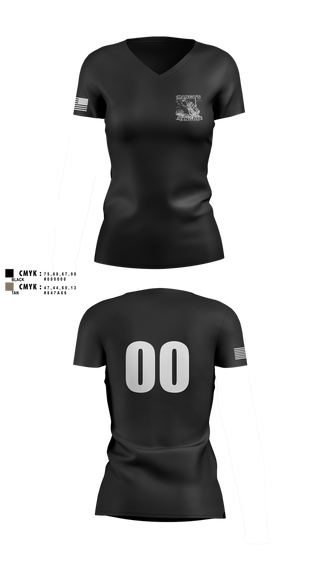 Womens Short Sleeve Vneck Shirt, B/3-43, , Teamtime, Team time, sublimation, custom sports apparel, team uniforms, spirit wear, spiritwear, sports uniforms, custom shirts, team store, custom team store, fundraiser sports, apparel fundraiser