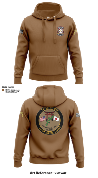 Hoodie, 247TH Military Police Detachment, Army, Teamtime, Team time, sublimation, custom sports apparel, team uniforms, spirit wear, spiritwear, sports uniforms, custom shirts, team store, custom team store, fundraiser sports, apparel fundraiser