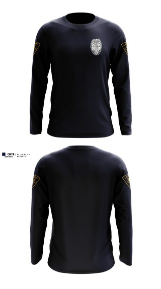Long Sleeve Performance Shirt, City of LaPorte Police Department, Police, Teamtime, Team time, sublimation, custom sports apparel, team uniforms, spirit wear, spiritwear, sports uniforms, custom shirts, team store, custom team store, fundraiser sports, apparel fundraiser