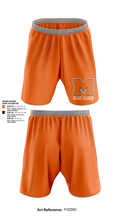 Molalla Football 56793694 Athletic Shorts With Pockets - 9